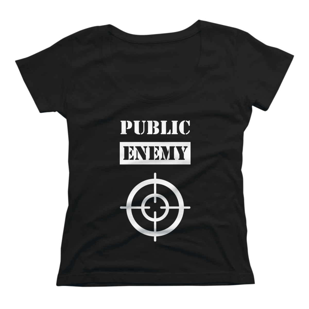 public enemy target t shirt